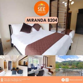 Miranda 204B at Pico de Loro Beach and Country Club by SEE Condominiums